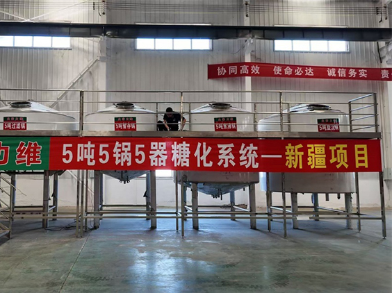 团风精酿啤酒设备厂—5吨精酿啤酒设备—新疆项目